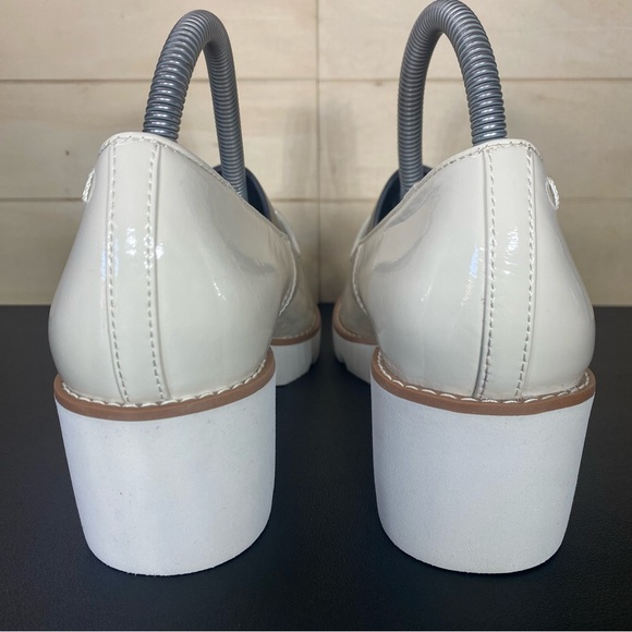 Vionic Willa Wedge Cream White Women's Size 8 Orthopedic Shoes Patent Leather - Picture 6 of 12